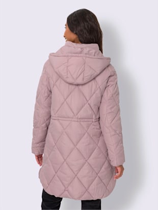 Manteau matelassé coulisse pour régler la taille