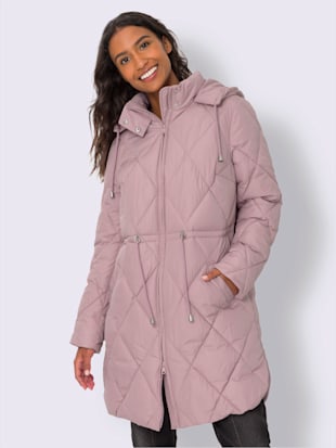 Manteau matelassé coulisse pour régler la taille