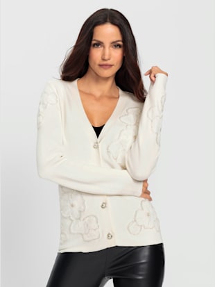 Veste en tricot fin mélange doux de viscose et de coton