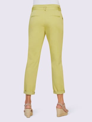 Pantalon chino à retrousser
