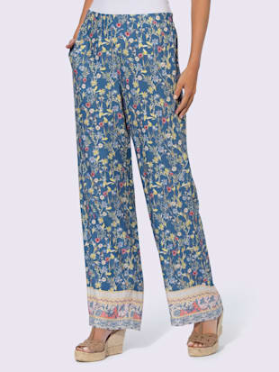 Pantalon imprimé assorti (Image 1)