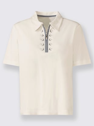 Polo petites pierres brillantes fantaisie