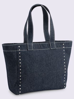 Sac aspect jean tendance et décontracté