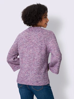 Pull en tricot superbe fil multicolore (Image 3)