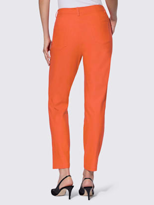 Pantalon en bengaline aspect bengaline tendance (Image 4)