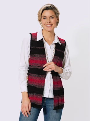 Gilet en tricot qualité bouclé douce