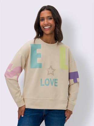 Sweatshirt inscription tendance