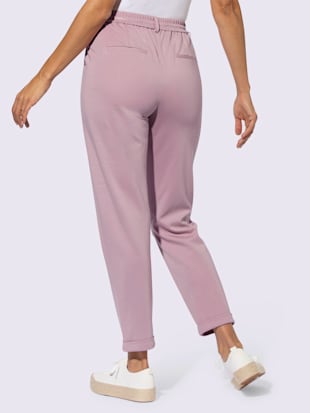 Pantalon de jogging ceinture élastique, coulisse et lien à nouer