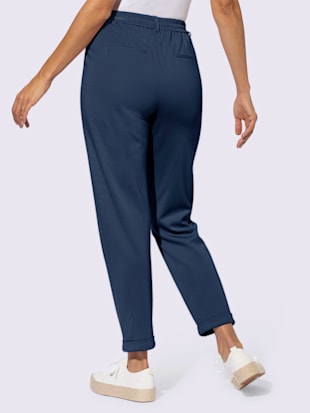 Pantalon de jogging ceinture élastique, coulisse et lien à nouer