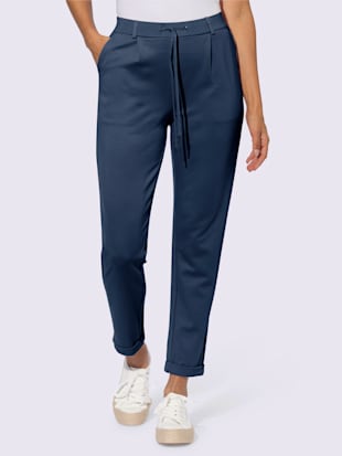 Pantalon de jogging ceinture élastique, coulisse et lien à nouer