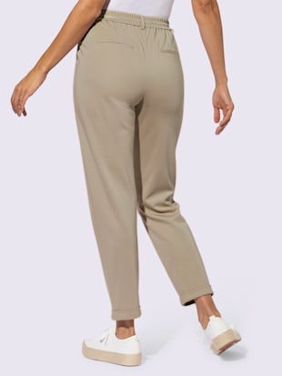 Pantalon de jogging ceinture élastique, coulisse et lien à nouer (Image 3)