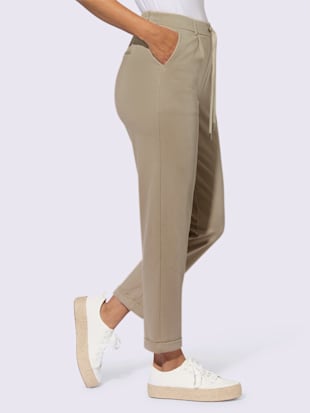 Pantalon de jogging ceinture élastique, coulisse et lien à nouer (Image 2)