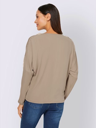 T-shirt passepoil contrasté