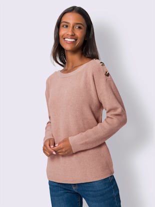 Pull en tricot large encolure ronde (Image 2)