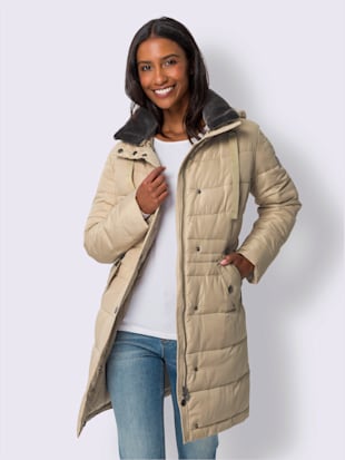 Manteau matelassé capuche amovible (Image 1)