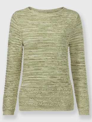 Pull motif ajouré intégral (Image 3)
