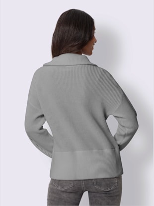 Veste en tricot col camionneur (Image 3)