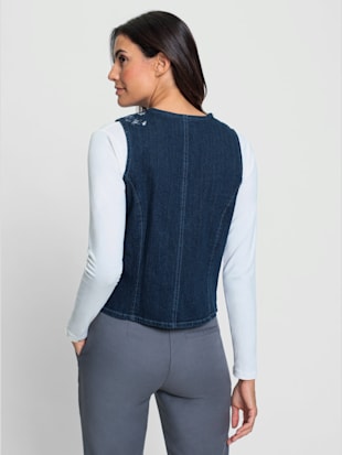 Gilet en jean 99% coton