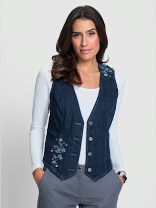 Gilet en jean 99% coton