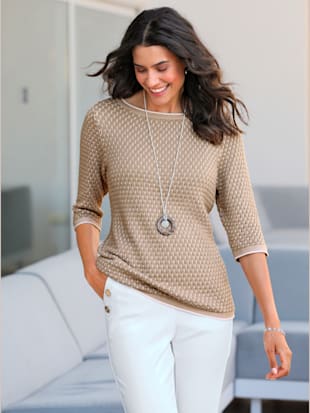 Pull 55% coton