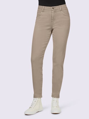Pantalon garniture de satin décorative