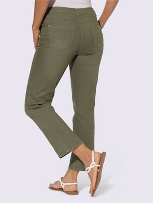 Jean 7/8 coton extensible confortable (Image 3)