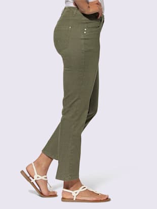 Jean 7/8 coton extensible confortable (Image 2)