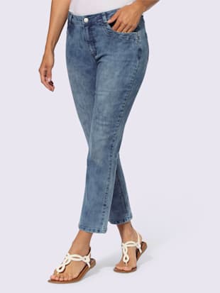 Jean 7/8 coton extensible confortable (Image 1)
