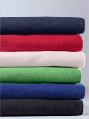 Pull à col roulé pur coton