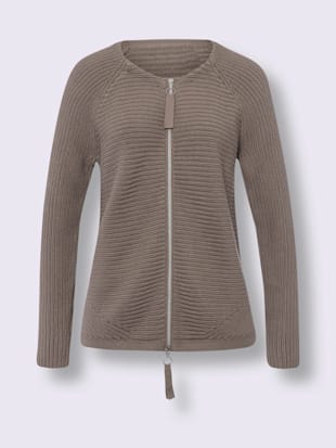 Veste en tricot pur coton