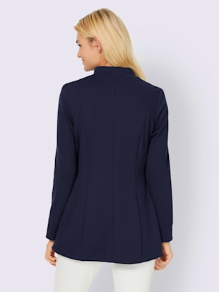 Blazer en jersey jolie coupe longue moderne