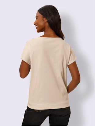 T-shirt boutons fantaisie aux épaules (Image 2)