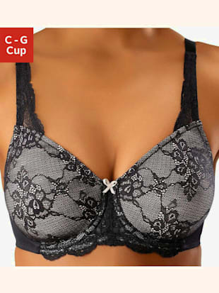 Ce soutien-gorge minimiseur réduit visuellement la poitrine d'une taille de bonnet