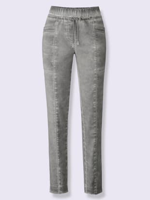 Pantalon délavage « oil dyed » tendance (Image 4)