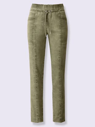 Pantalon délavage « oil dyed » tendance (Image 1)