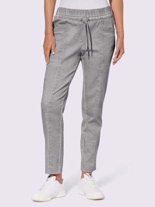 Pantalon délavage « oil dyed » tendance (Image 1)