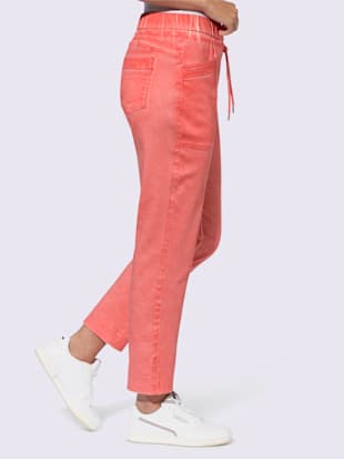 Pantalon délavage « oil dyed » tendance (Image 2)