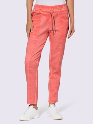 Pantalon délavage « oil dyed » tendance (Image 1)