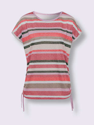 T-shirt à rayures motif à rayures mode (Image 4)