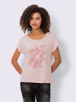 T-shirt imprimé floral devant