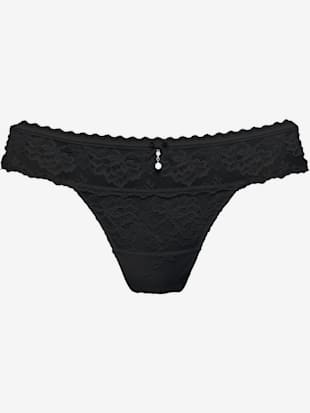 String féminin avec petit nœud décoratif et élégant accessoire décoratif au centre devant (Image 4)