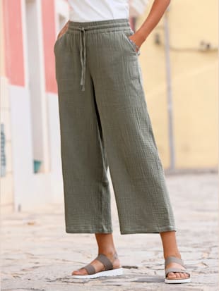 Jupe-culotte pur coton