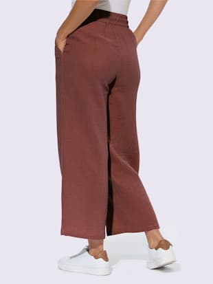 Pantalon large pur coton (Image 3)