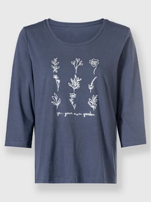 T-shirt imprimé transfert couleur argenté