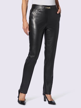 Pantalon en synthétique coupe confortable