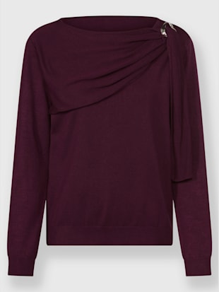 Pull en tricot fin 70% viscose (ecovero) (Image 4)