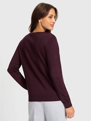 Pull en tricot fin 70% viscose (ecovero) (Image 3)