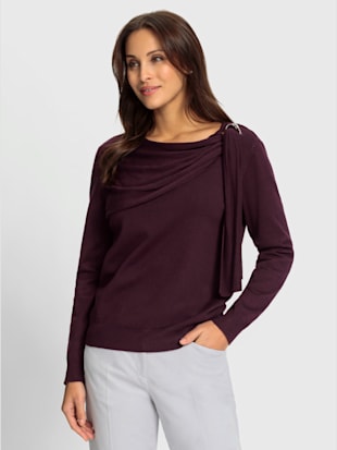 Pull en tricot fin 70% viscose (ecovero) (Image 2)