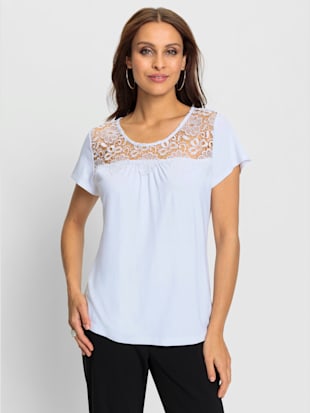 T-shirt en dentelle avec viscose (ecovero)