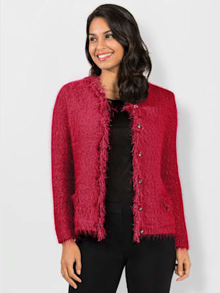 Veste en tricot franges tendance